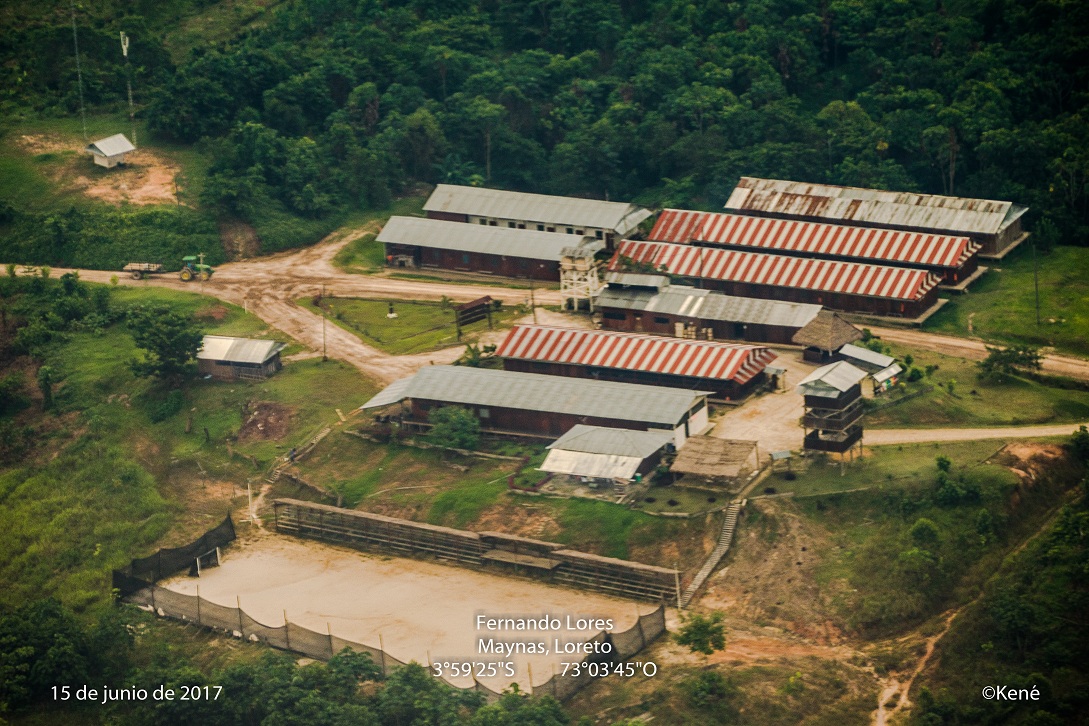Instalaciones de Cacao del Perú Norte en Tamshiyacu. Foto: Kené - Instituto de Estudios Forestales y Ambientales.